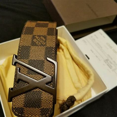 louis vuitton belt serial number check|real louis vuitton damier belt.